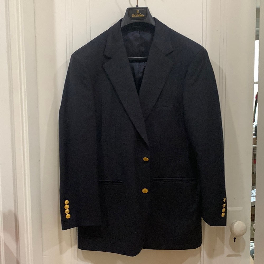 Brooks Brothers MiUSA Country Club Loro Piana Blazer Madison Fit 36s
